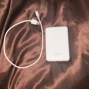 Polaroid Portable printer with USB charger.